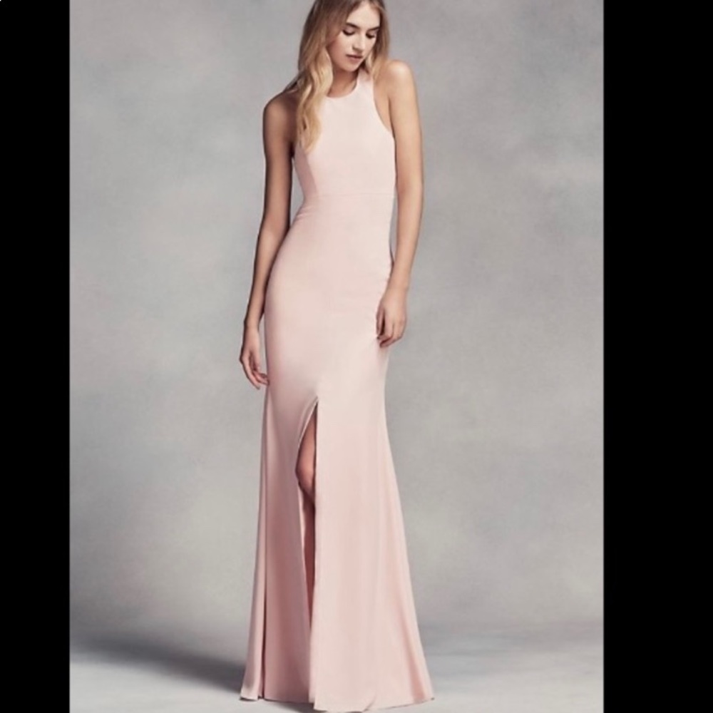 Vera Wang Dusty Pink Bridesmaid Dress